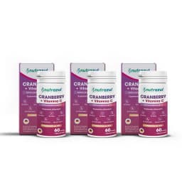 Cranberry + Vitamina C - Pack 3 unidades