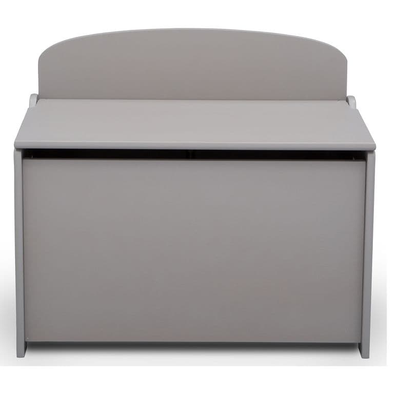 Baul de juguetes infantil liso Gris