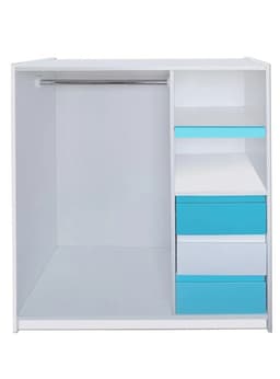 Mini Closet Montessori - Linea Minimal Calipso-Blanco-Calipso