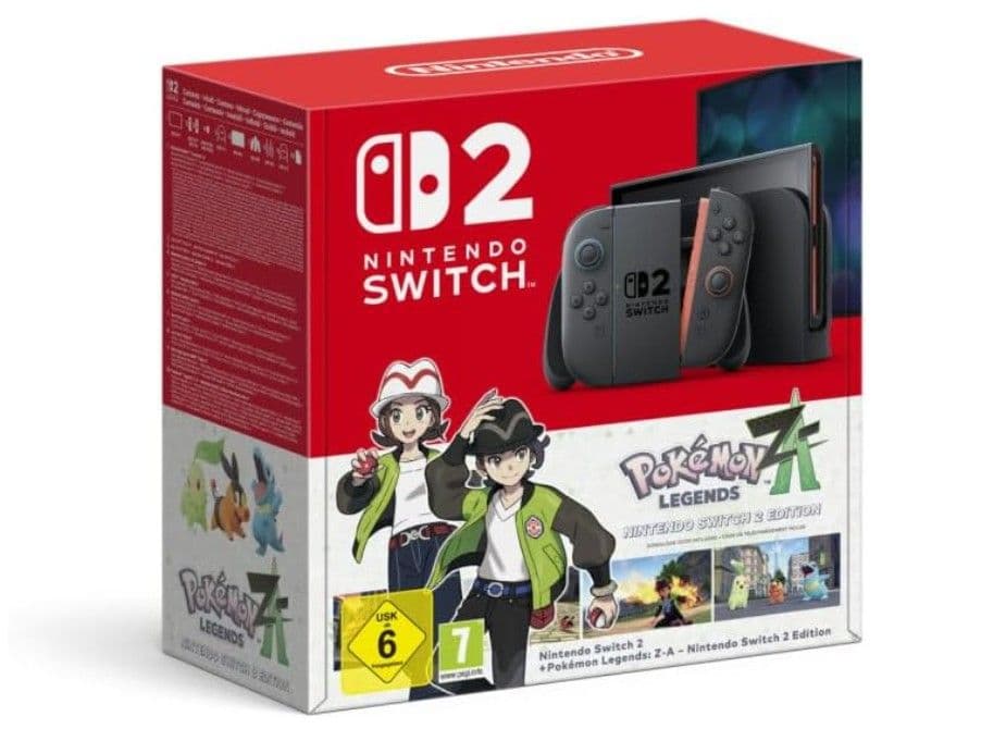 Switch 2 con Leyendas Pokemon: Z - A