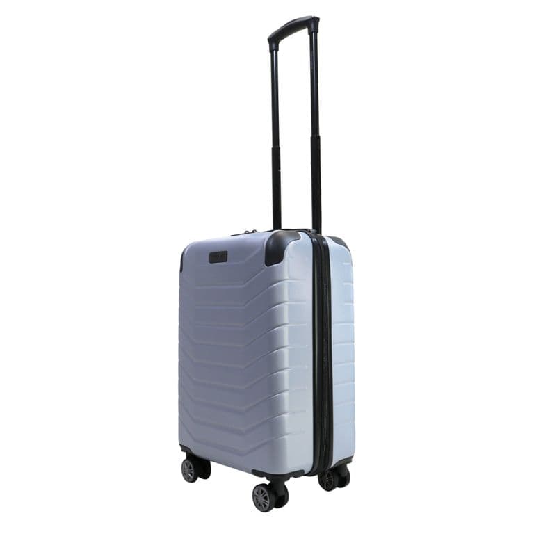 Maleta Cabina Amsterdam S 10 Kilos Expandible Plata Gris S