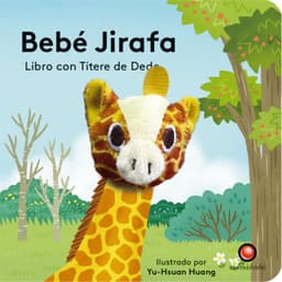 Bebe Jirafa. Libro con titere de dedo