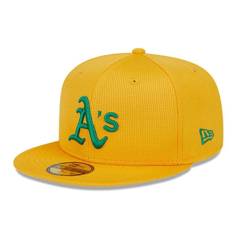 Gorra 59Fifty Oakland Athletics Spring Training Verde Amarillo 7