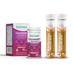 Cranberry Vit C + Multivitaminico Senior -3u