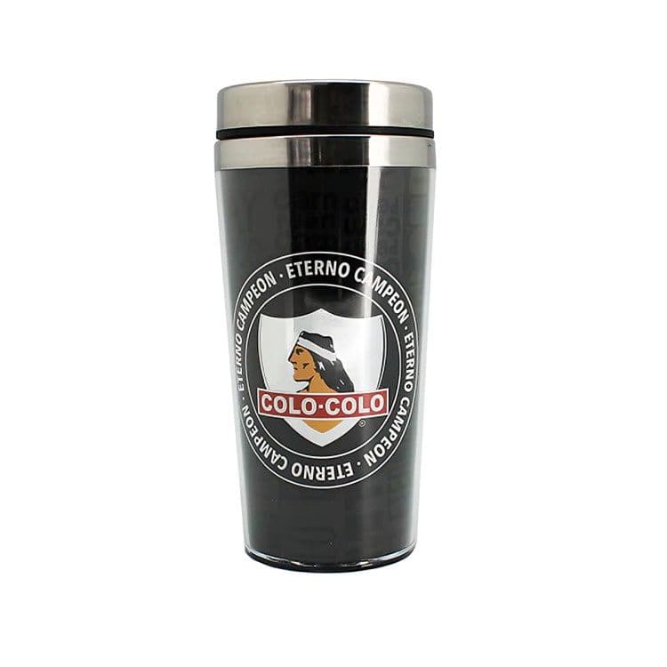 MUG TERMICO LOGO PLATEADO