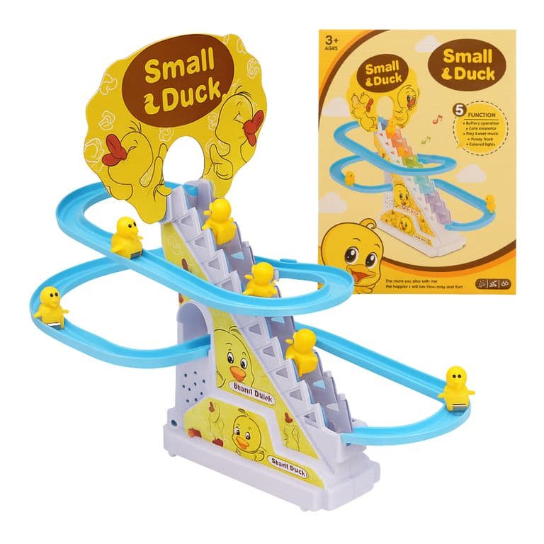 Juguete Pista Pato Small Duck Entretenida Tobogan Carrera