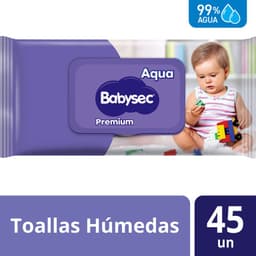 Toallitas Humedas Premium 45 un