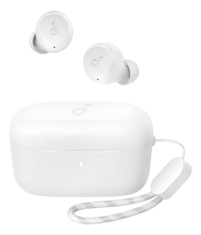 Audifonos A20i Bluetooth 53 Drivers de 6mm y 28H de Bateria - Blanco Blanco