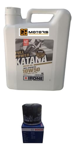 Kit Mantencion Benelli Tnt 600s / Rk6 / Gt 600 (4l + Filtro)