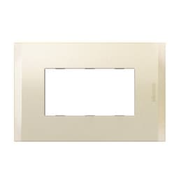 Placa 3 Puestos Perla Con Soporte Nobile
