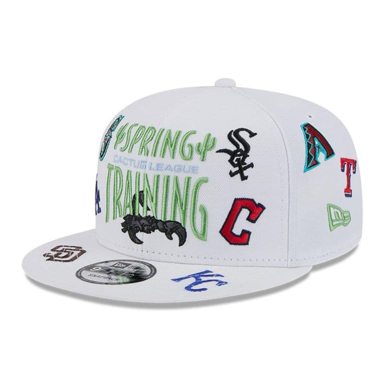 Gorra 9Ffity Cactus League Logo Spring Training Fan Blanco Blanco TALLA UNICA