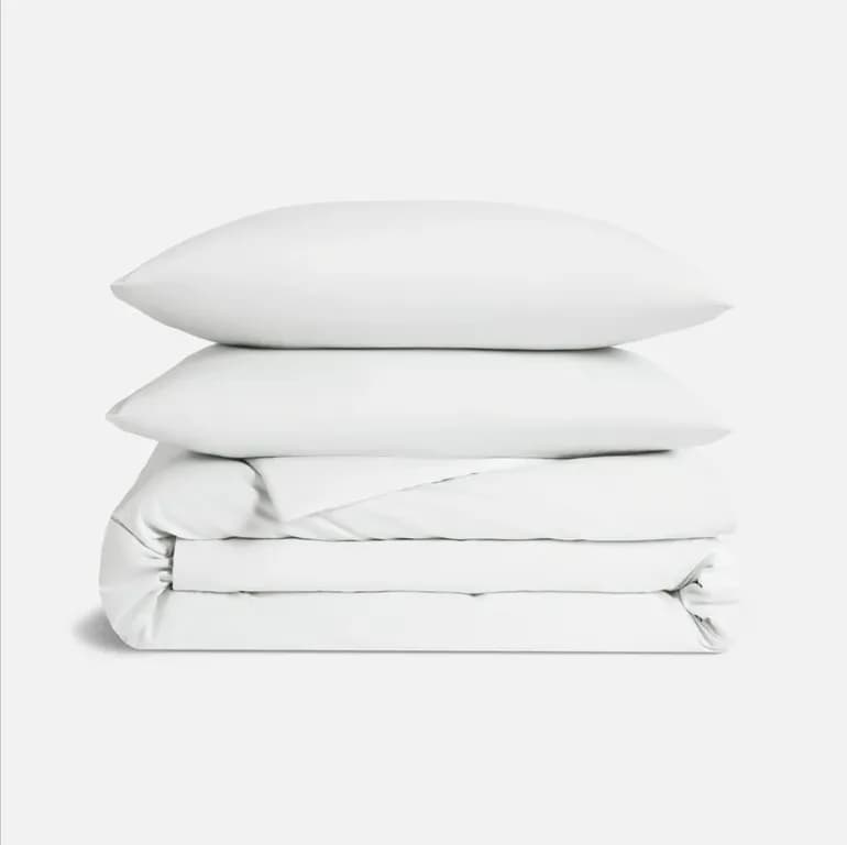 Funda Plumon Percal Super King Blanco Blanco SUPER KING