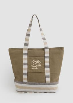 Bolso de Playa Tote SandBag Cafe 1