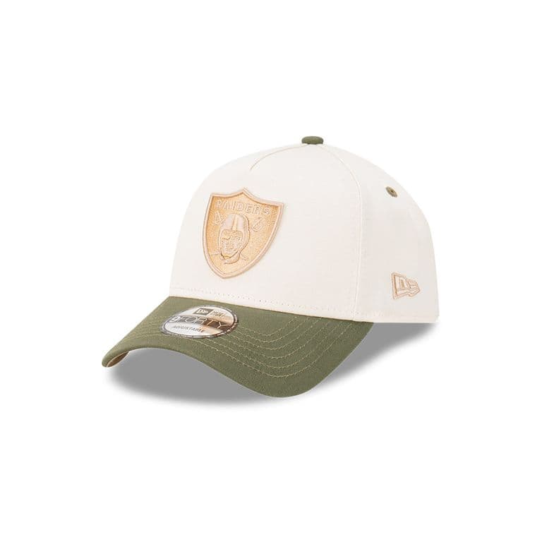 Gorra 9Forty Las Vegas Raiders Winecork Olive Beige Beige TALLA UNICA