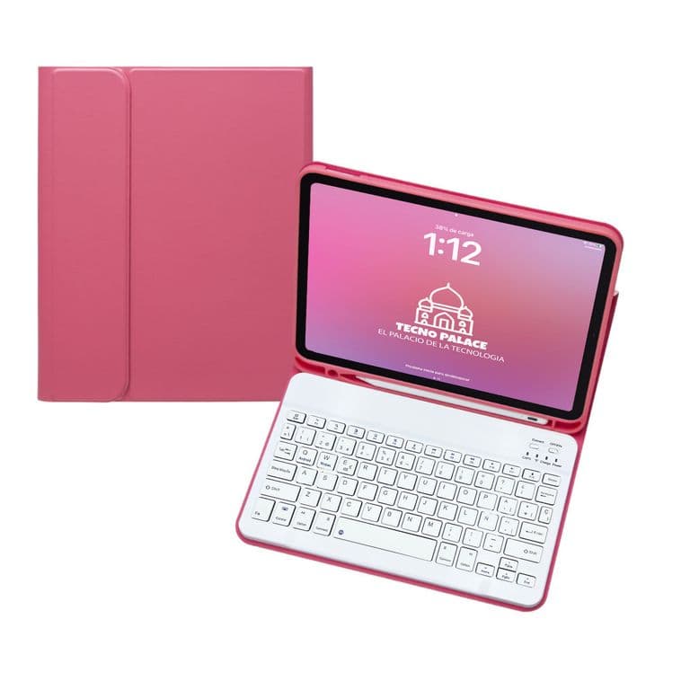 Fundas Con Teclado B Premium Para iPad 10 GEN / A16 - Incluye letra N