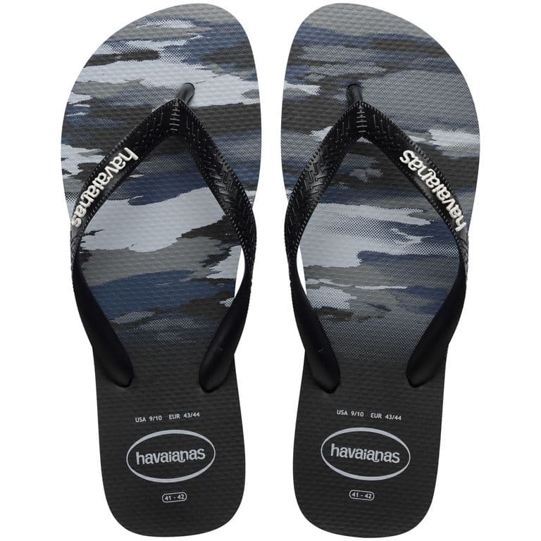Sandalia Hombre Top Camu Negro Negro 37-38