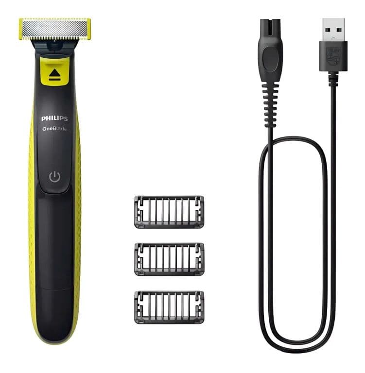 Afeitadora Recortadora OneBlade Qp272410 Cara y Cuerpo Cuchilla
