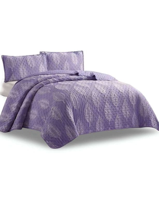 CUBRECAMA QUILT TUFTING DE LUJO SUAVE 2 PLAZAS_.