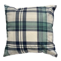 Cojin Decorativo Diseno Escoces Verde 45x45 Relleno