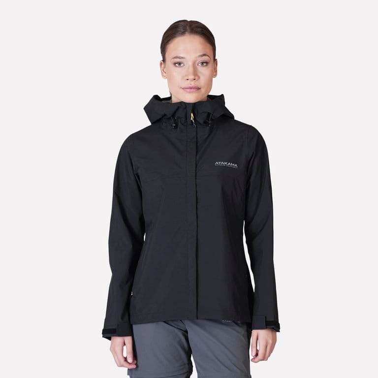 Chaqueta Impermeable Mujer Frontera Thinline Negra Negro XS
