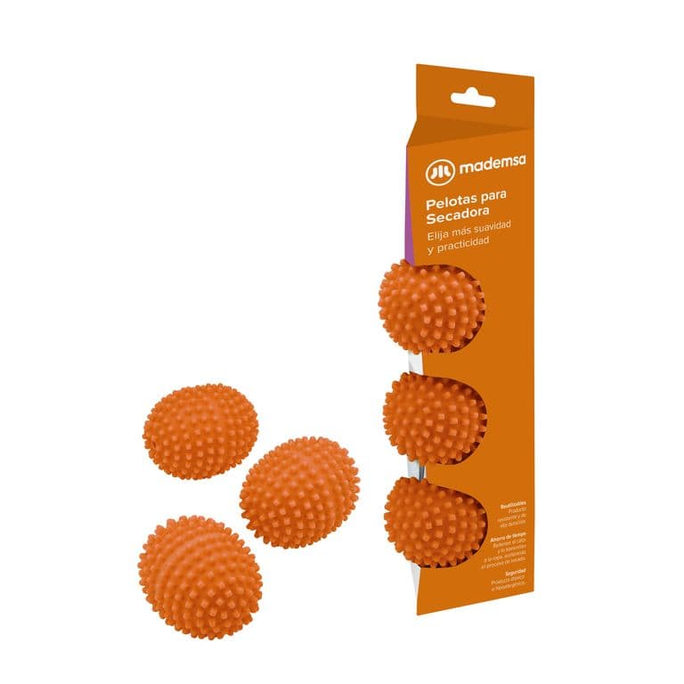 Pack Pelotas Secadora Reutilizable Preservacion Tejidos 3 Un