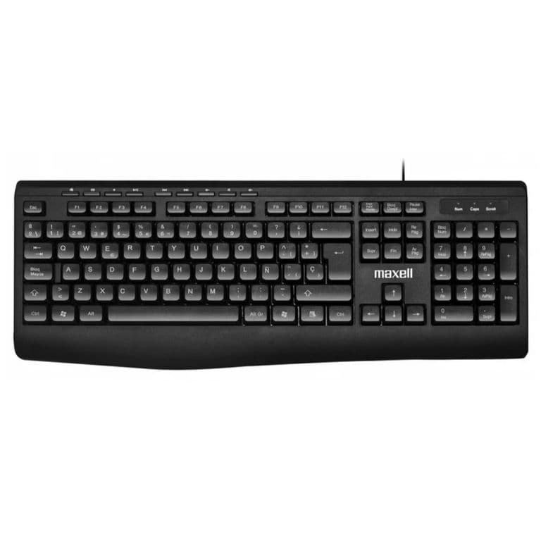 Teclado Multifuncional KB-100 USB Negro