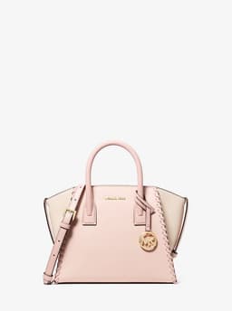 Cartera Avril Small Leather Satchel Rosa TALLA UNICA