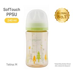Biberon Mamadera Softouch Ppsu 240ml VERDE ARBOLES