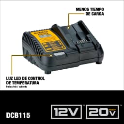 Taladro Percutor 340W + Esmeril Angular DCK248P1-B2