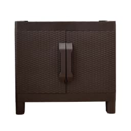 Armario dos puertas tipo rattan Small MQ