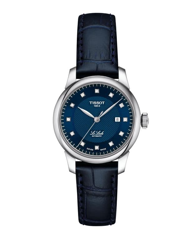 Reloj Le Locle Cuero Azul Azul TALLA UNICA