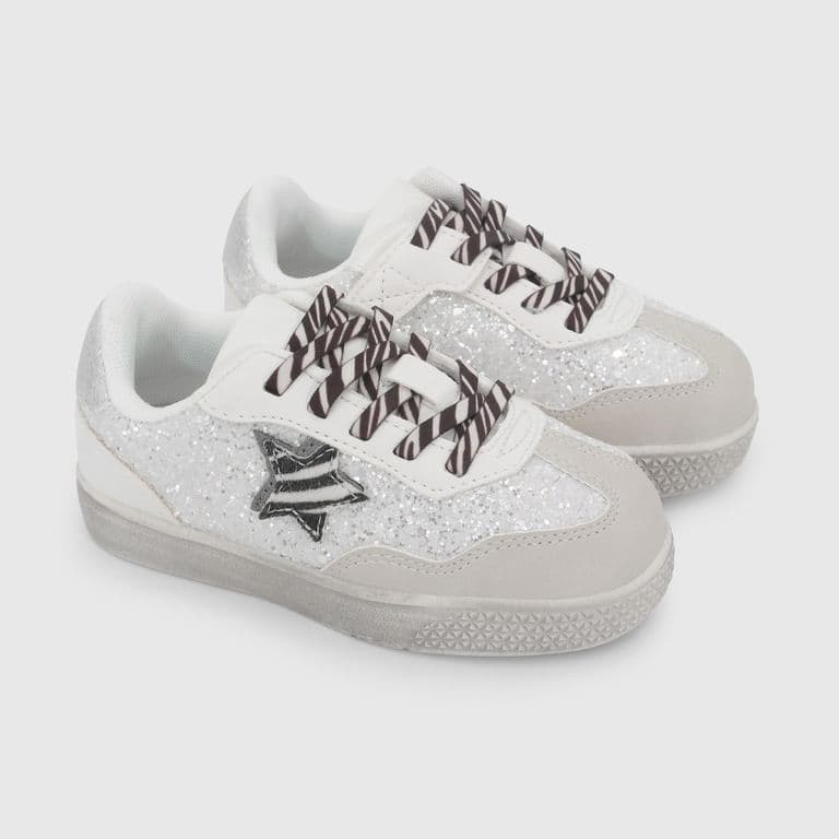 Zapatilla Nina Blanco 21
