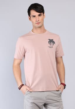 Polera Cuello Redondo Rosa S