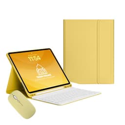 Fundas Con Teclado B y Mouse Para iPad Air 13 M2 / M3 - 12.9 - letra N