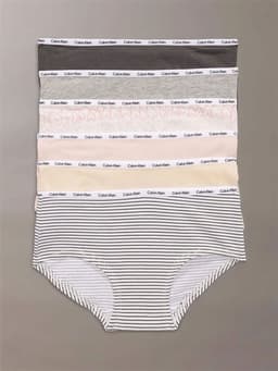 Pack 6 Calzones Hipster para Nina Multicolor Multicolor S