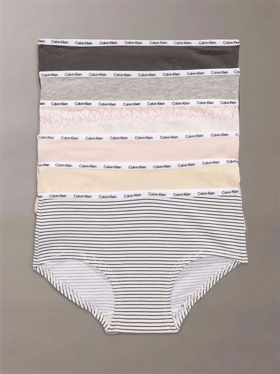Pack 6 Calzones Hipster para Nina Multicolor Multicolor S
