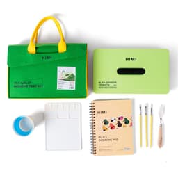 Set Gouache 72 Colores 12g con Maletin + 6 Accesorios