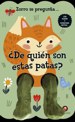 De quien son estas patas? Zorro se pregunta