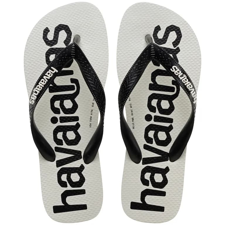 Sandalia Hombre Top Logomania Blanco Blanco 37-38