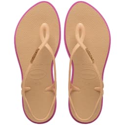 Sandalia Mujer Luna Point Beige Beige 41-42