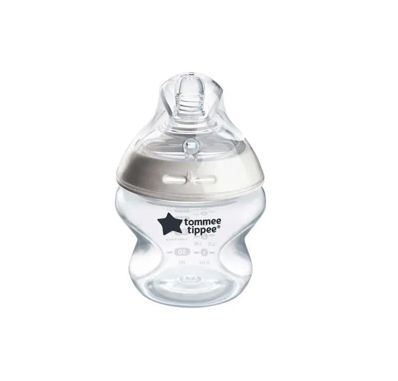 Mamadera recien nacido flujo lento 150ml Natural Start 0 meses+ blanco
