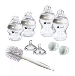 Set de inicio lactancia 4 mamaderas mas accesorios Natural Start 0 meses+ blanco