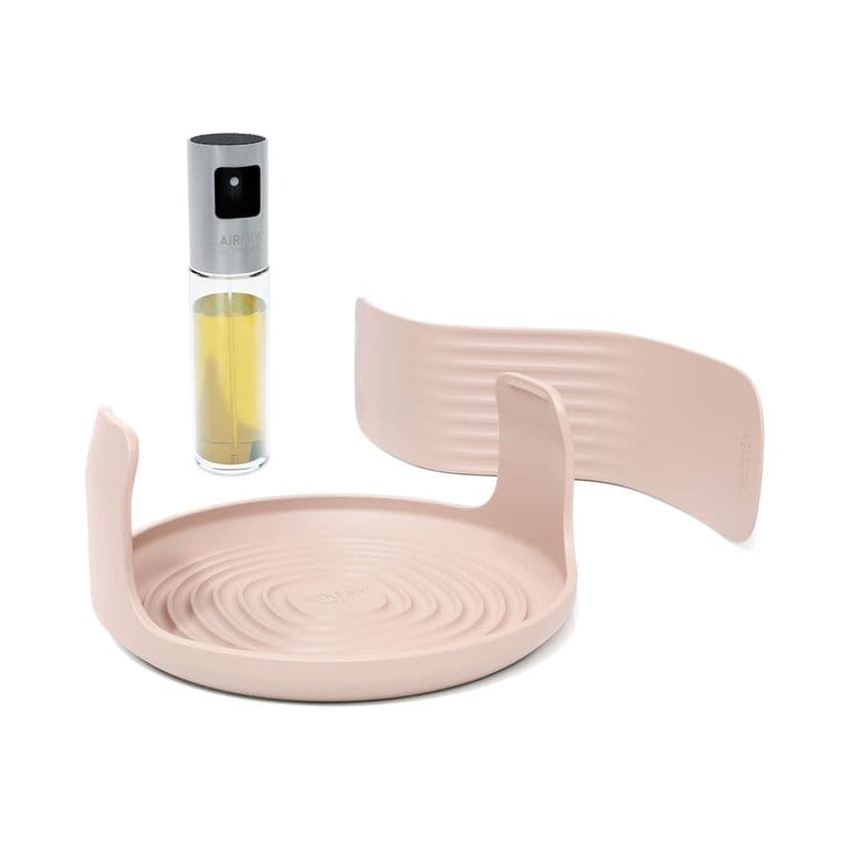 Kit Accesorios Freidora Aire Separador Bandeja y Aceite Spray