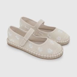 Ballerina de Nina Nude con Velcro Beige 28