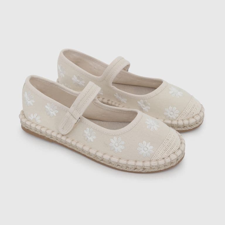 Ballerina de Nina Nude con Velcro Beige 28