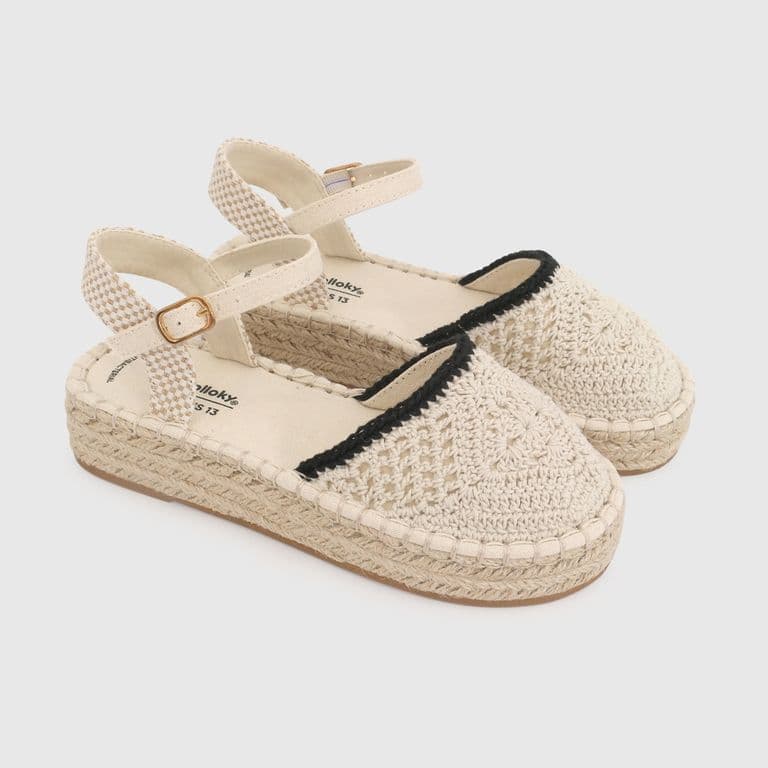 Alpargata Nina Beige 28