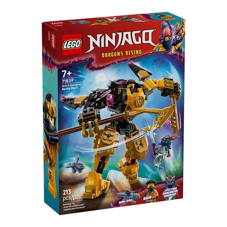 71839 MECH DE BATALLA SPINJITZU DE ARIN NINJAGO