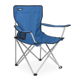 Silla Plegable Camping Kenai Apoyabrazos Azul Nat Geo