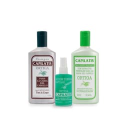 Set Ortiga Cabello Caspa Shampoo + Enjuague + Locion Ortiga
