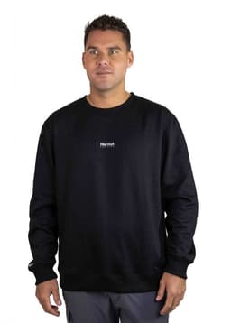 Poleron Hombre Mini Logo Crew Negro Negro S